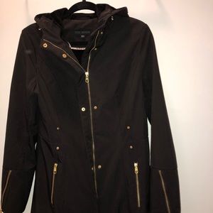 Steve Madden jacket black with gold zippers “M”